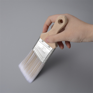 2 inch korte plastic handvat verfborstels muur